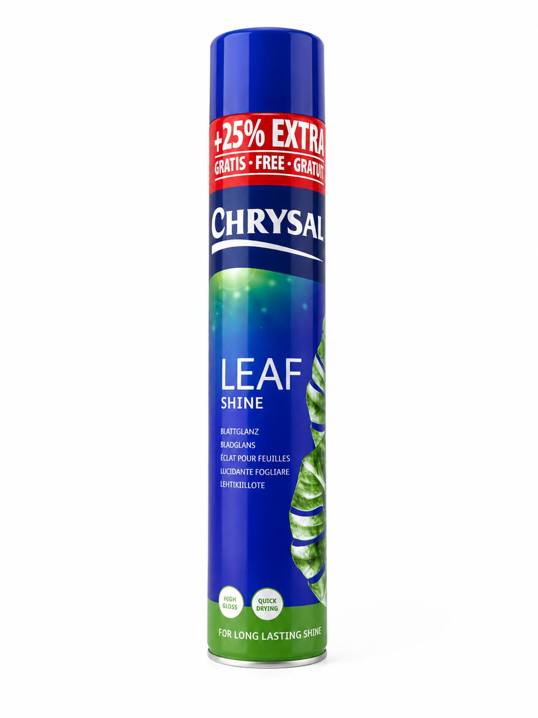 Chrysal Leaf Shine – спрей для блеска плотных листьев