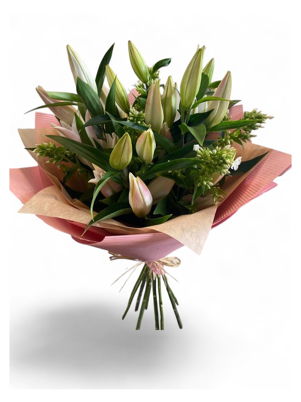 Kytice královských lilií – mix barev