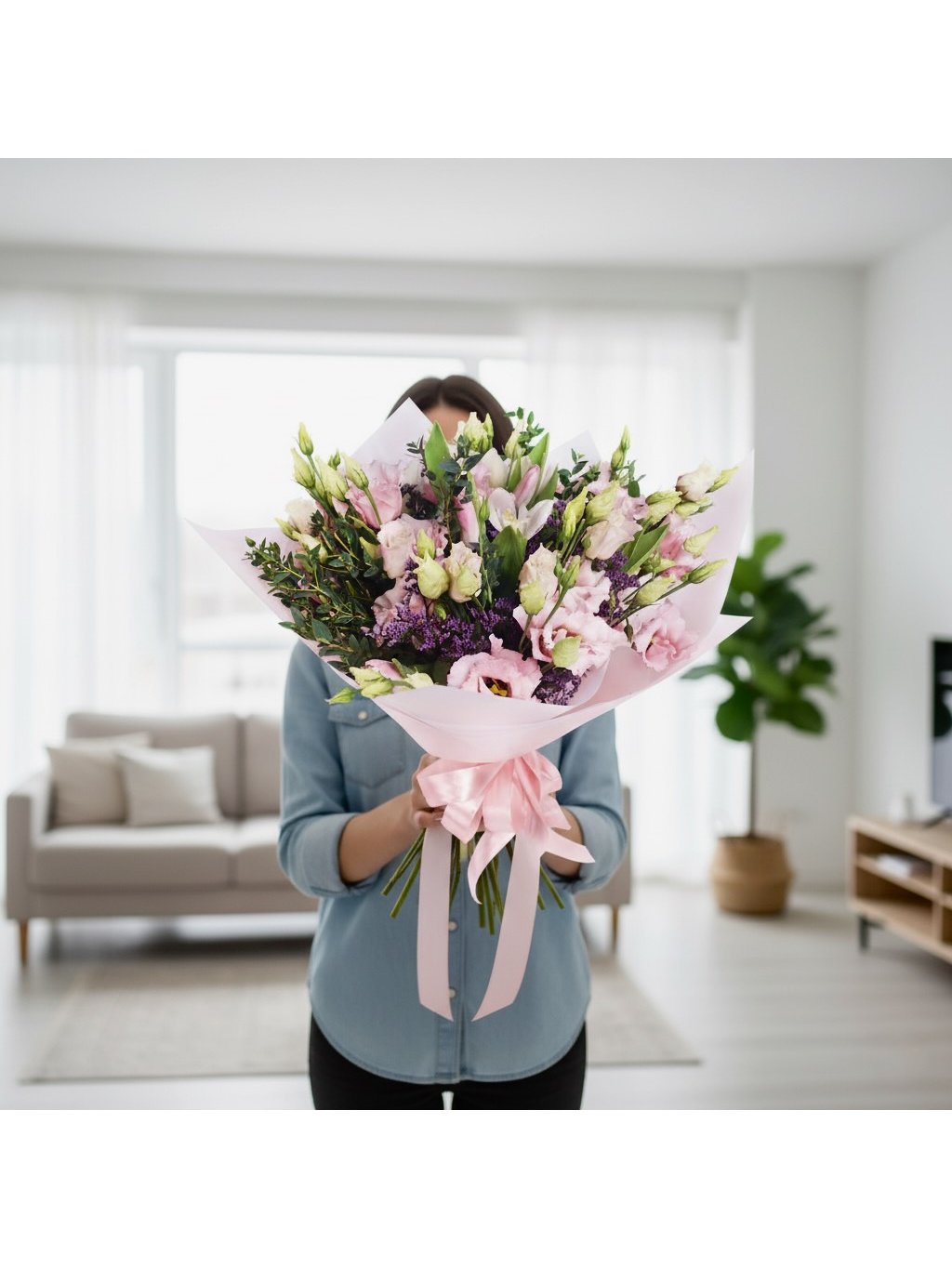 Eustoma Bouquet – Colorful Mix